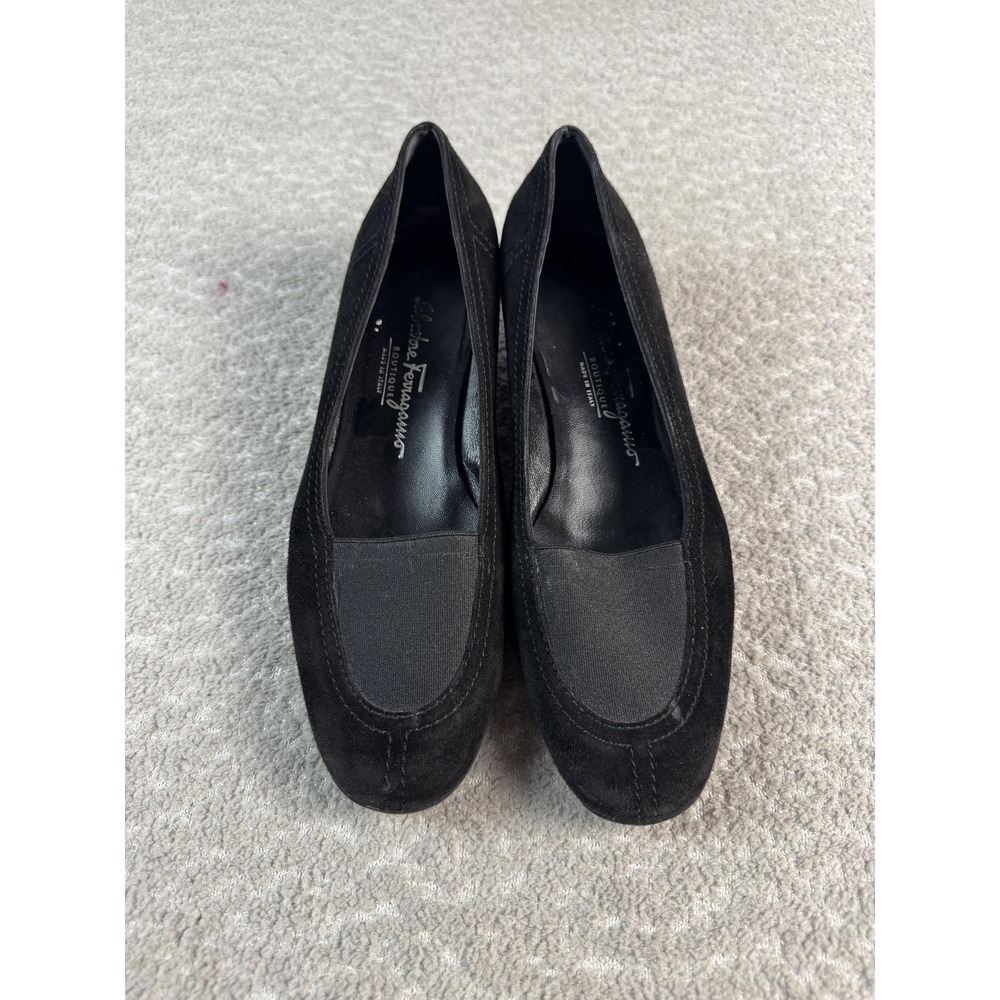 Salvatore Ferragamo‎ Shoes Womens Size 8 Suede Loafers Made in Italy DP58561